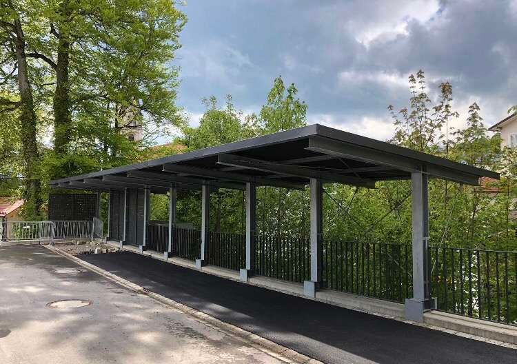 Carport freitragend – Ansicht 2
