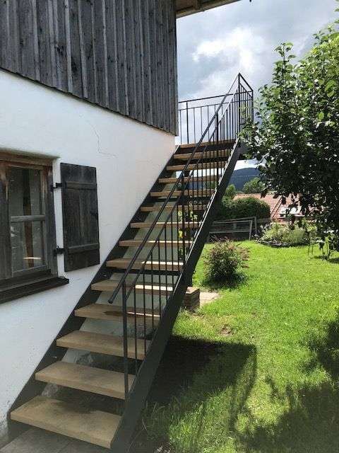 Stahltreppe Außen